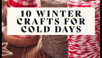 Ziemas brīnumzemes amatniecība: DIY projekti sniega ainavai