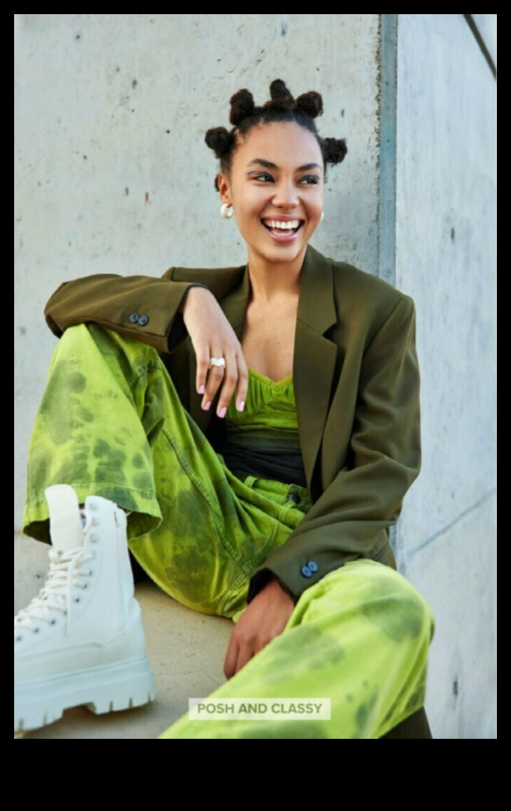 Drosmīgs un skaists: sniedziet paziņojumu ar modernu apģērbu