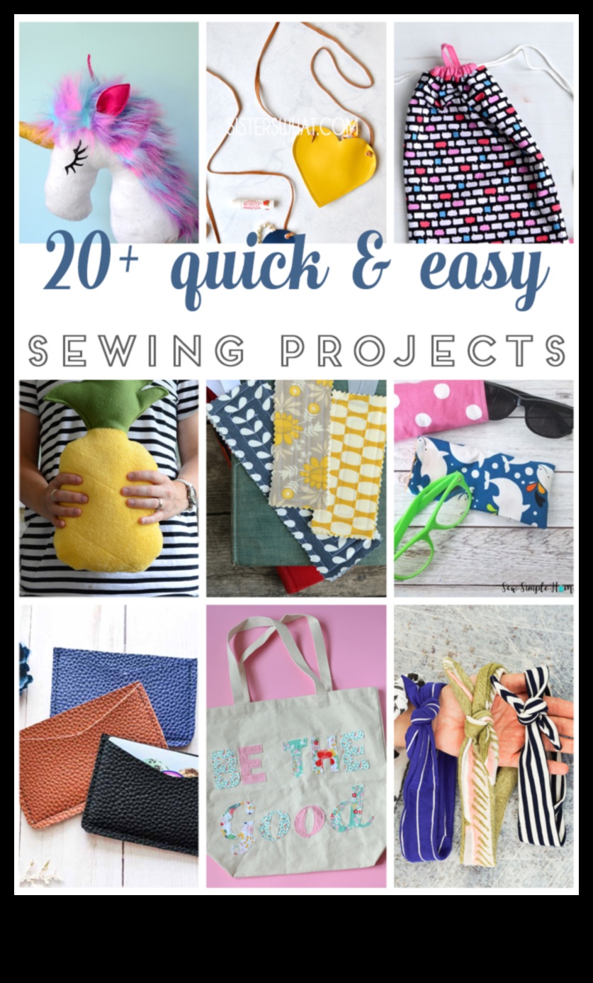 Amatniecība ar audumu: DIY šūšanas projekti visiem prasmju līmeņiem