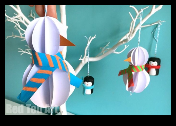 Ziemas brīnumzemes amatniecība: DIY projekti sniega ainavai