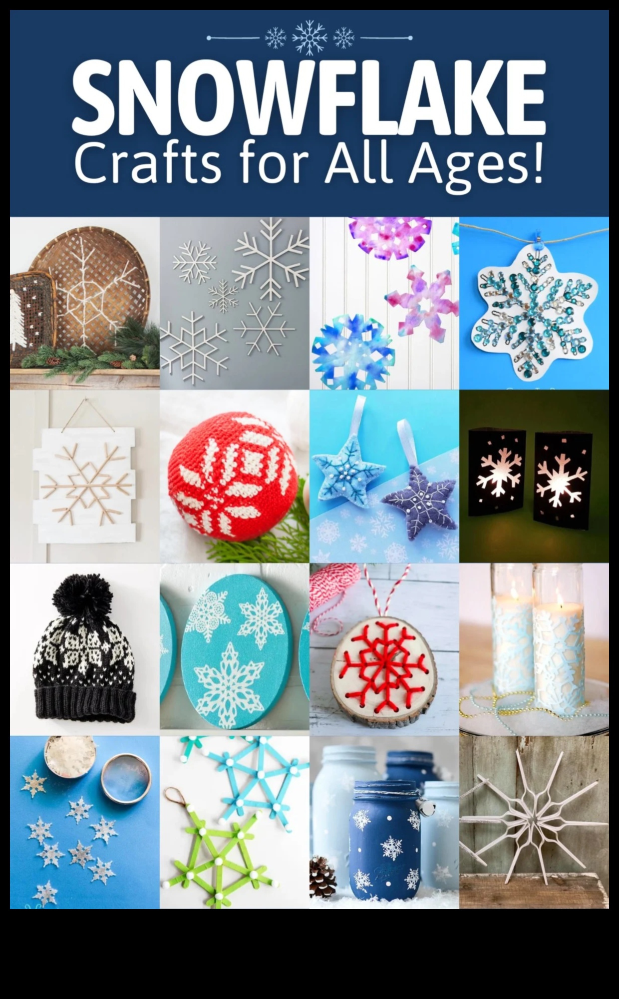 Ziemas brīnumzemes amatniecība: DIY projekti sniega ainavai