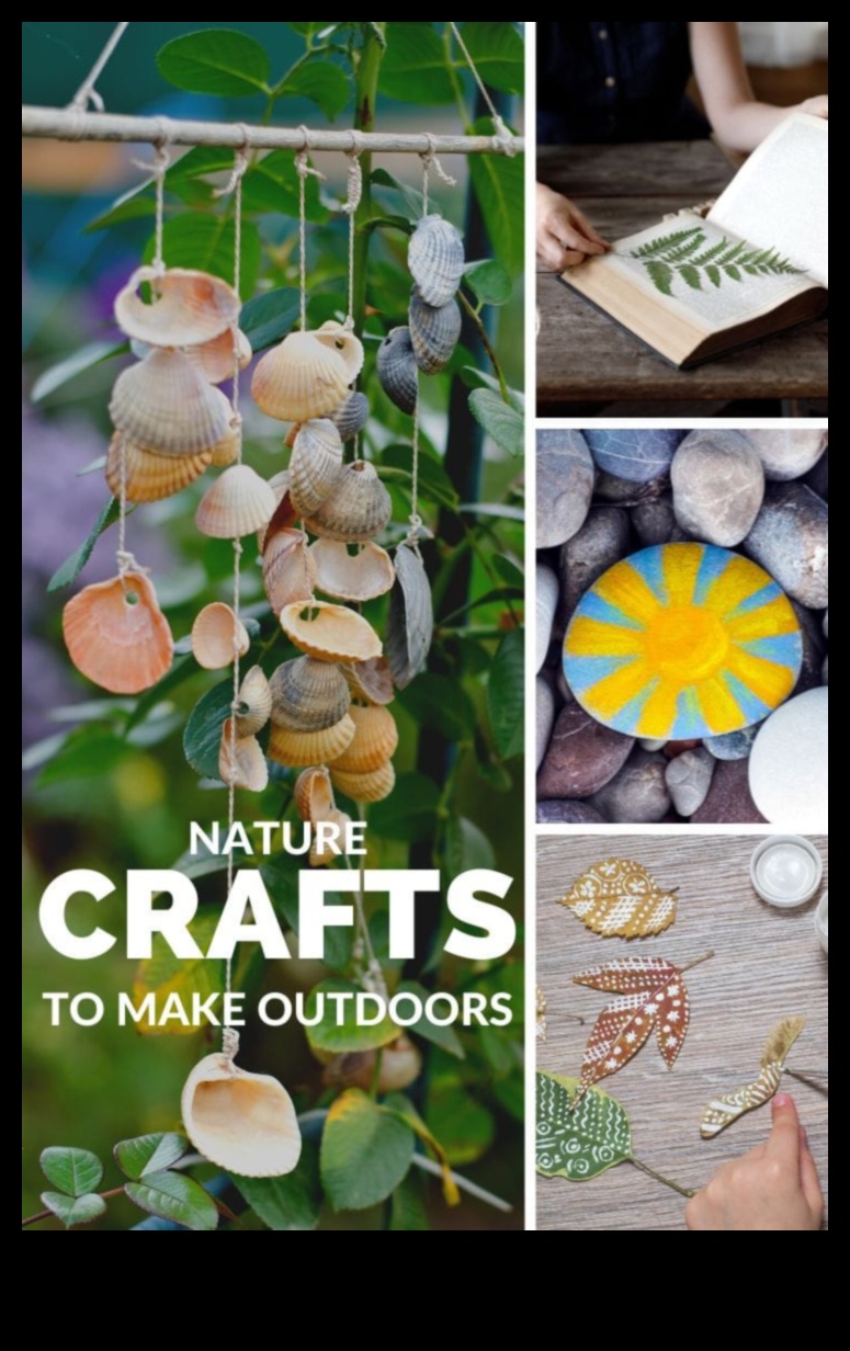 Amatniecība brīvā dabā: radošas DIY idejas dabas izpētei