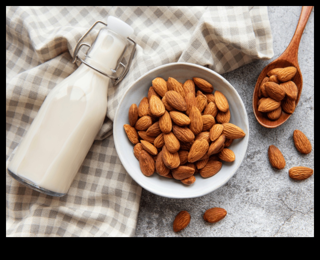 Mandeļu revolūcija: Atbrīvojiet savu radošumu riekstu piena veidošanā