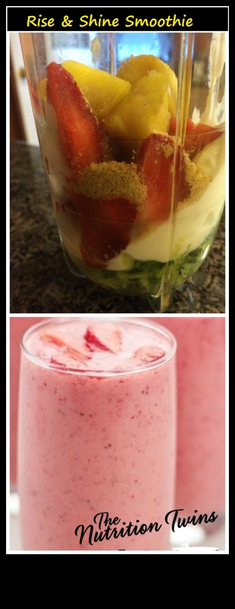 Pacelieties un spīdiet: sāciet savu dienu ar svaigu augļu smūtijiem