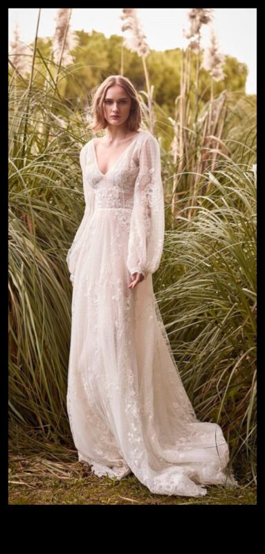 Ēteriskā elegance: Bohēmijas tērpi sapņainām dienām