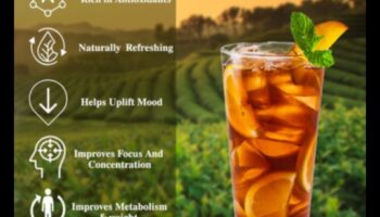 Antioksidantu palielināšana: pabarojiet savu ķermeni ar veselīgas garšas ledus tējas malkiem